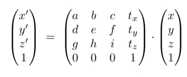 3维仿射变换公式