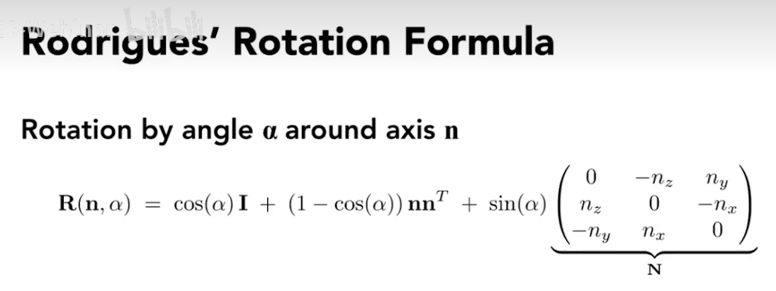 罗德里格斯公式