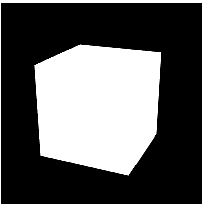 ColoredCube_singleColor运行效果