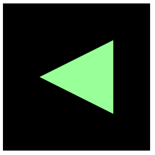 RotatedTriangle运行效果